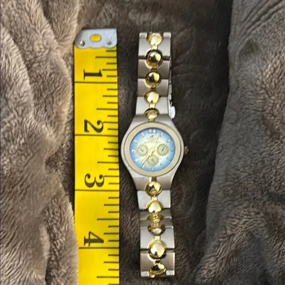 Elegant Silver and Gold Women's Watch